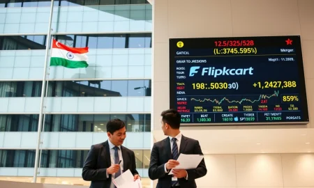 Flipkart IPO preparation with headquarters relocation from Singapore to India