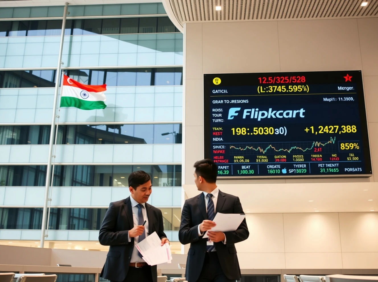Flipkart IPO preparation with headquarters relocation from Singapore to India