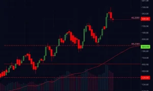 FLUX cryptocurrency dramatic price collapse showing bearish technical indicators and market decline