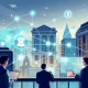 Blockchain payment system transforming global financial transactions between major banks