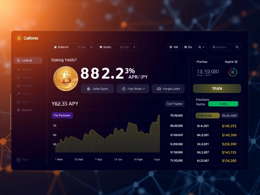 Gate.io stablecoin staking dashboard showing 8.63% APY returns on GUSD