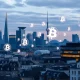 Gemini Europe expansion strategy showing crypto trading platform interface with European landmarks
