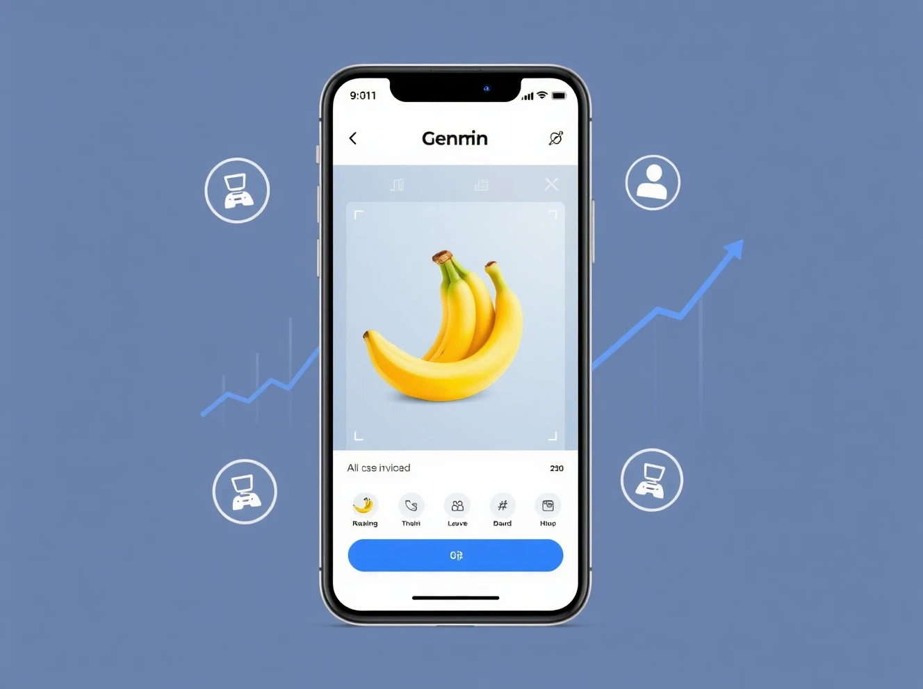 Gemini Nano Banana AI app overtaking ChatGPT in mobile app store rankings with image editing features