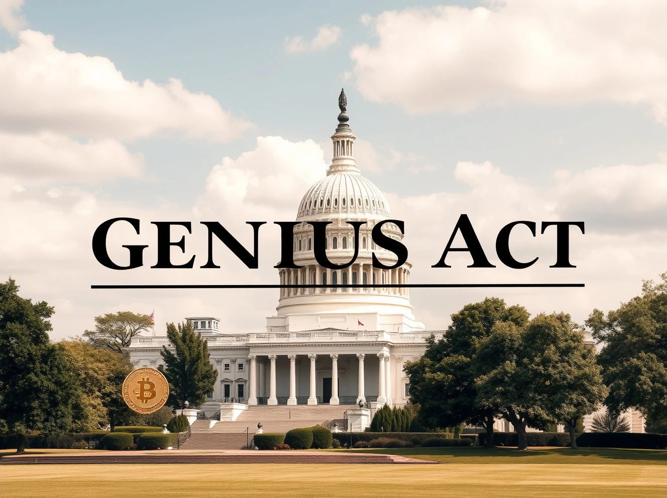 GENIUS Act stablecoin regulation document transforming digital financial landscape with legislative oversight