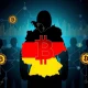 Bitcoin news coverage of Germany's $5 billion cryptocurrency regulatory challenge