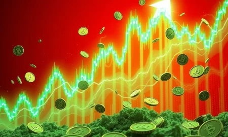 GHST cryptocurrency price surge analysis showing volatile market movement
