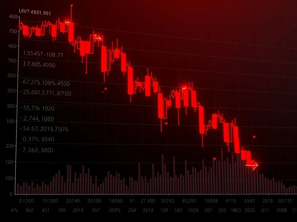 GLMR token catastrophic price collapse showing massive percentage drops in cryptocurrency market