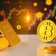 Gold and Bitcoin investment comparison showing complementary portfolio allocation strategies for 2025