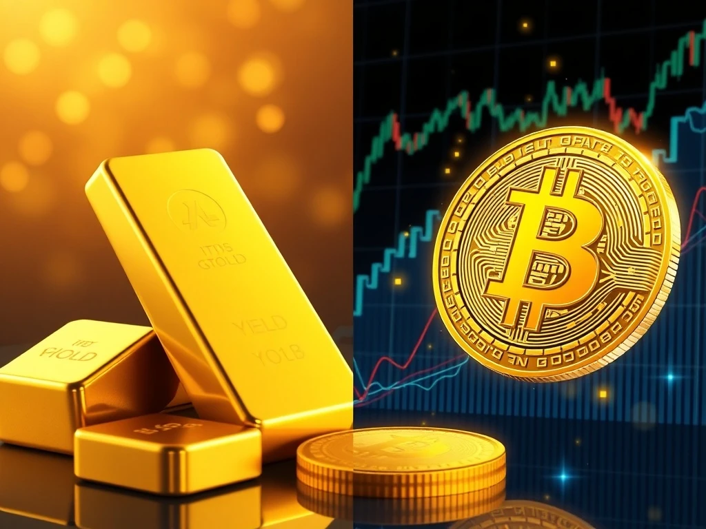 Gold and Bitcoin store-of-value assets performance comparison in macroeconomic landscape
