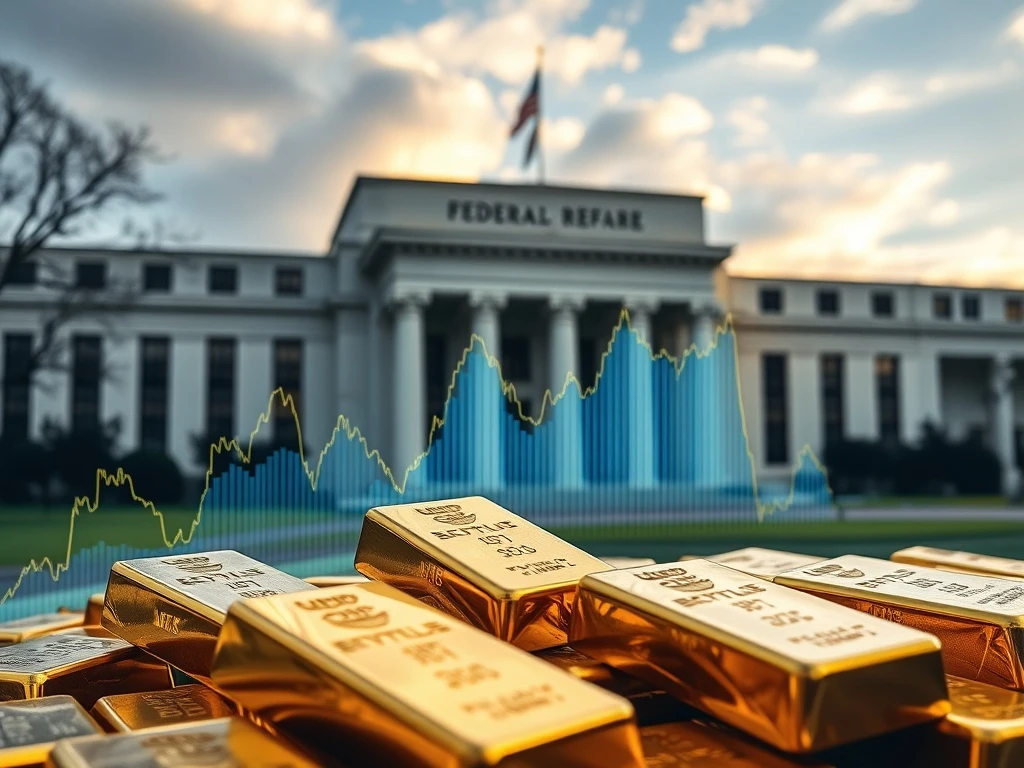 Gold price surge analysis with bullion and market charts showing record highs