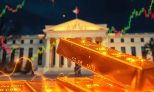 Gold prices surging dramatically ahead of Federal Reserve monetary policy decision