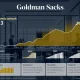 Goldman Sachs economic forecast showing market projections through 2030 with detailed charts and growth indicators