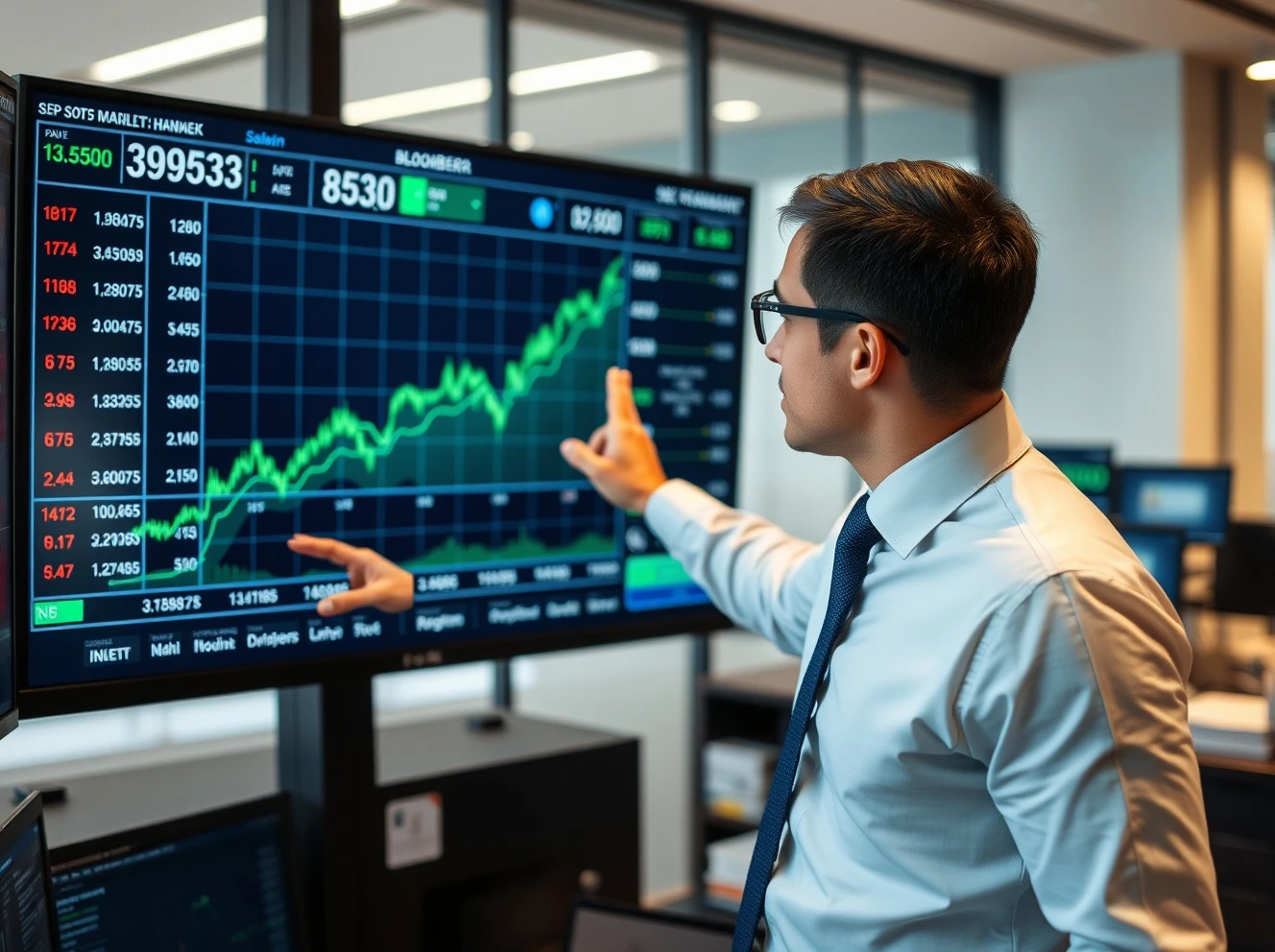 Goldman Sachs analyst discussing S&P 500 target increase with market charts
