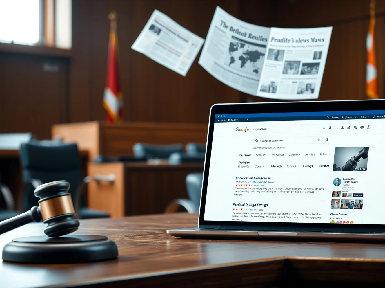 Google AI summaries lawsuit threatening publisher revenue and copyright protection