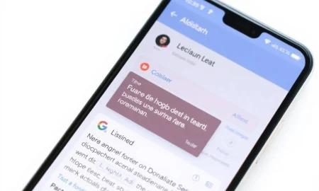 Google Circle to Search translating text while scrolling through social media content on smartphone