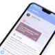 Google Circle to Search translating text while scrolling through social media content on smartphone