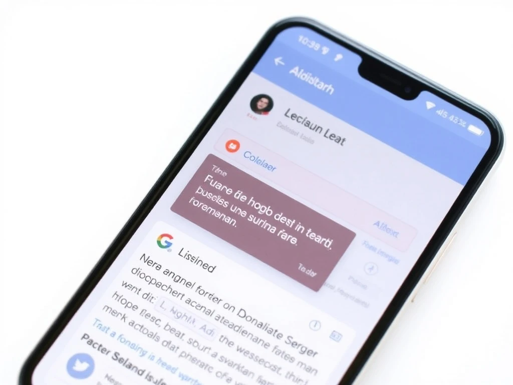Google Circle to Search translating text while scrolling through social media content on smartphone