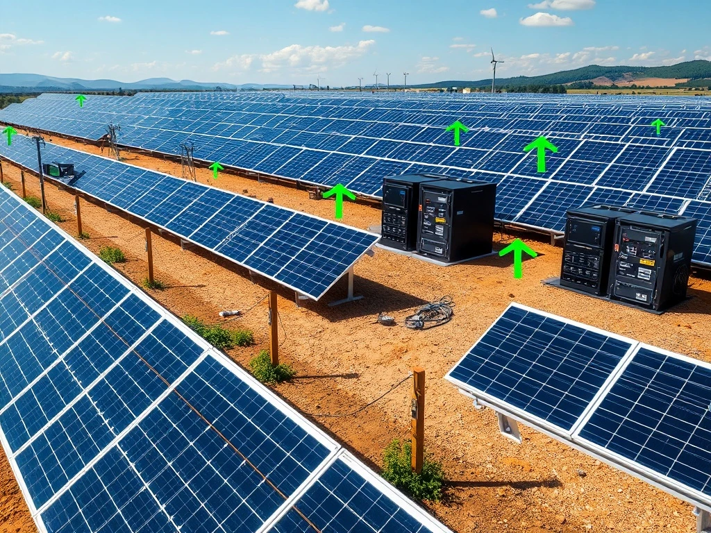 Green cloud mining operations powered by solar energy generating cryptocurrency sustainably