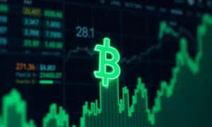 Dramatic GTC price surge chart showing 61.73% gain with technical indicators analysis
