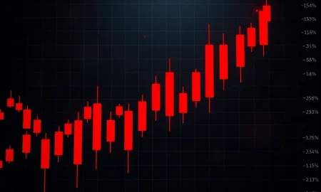 GUN token crash analysis showing dramatic price decline chart with market indicators