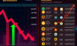 High-potential altcoins overcoming Bitcoin market volatility through strong tokenomics and community support