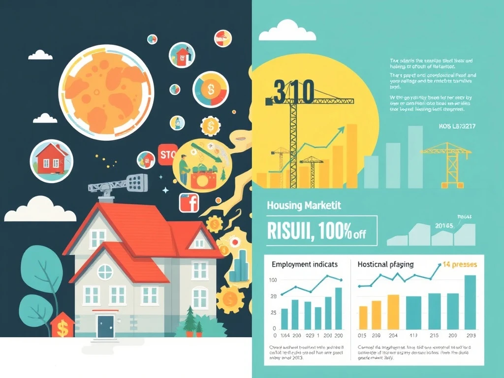 Housing market transition from speculation to economic fundamentals showing price stability indicators