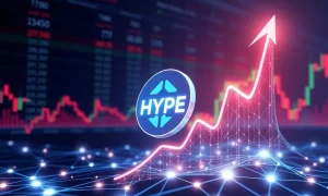 HYPE token price prediction and blockchain growth analysis showing institutional adoption