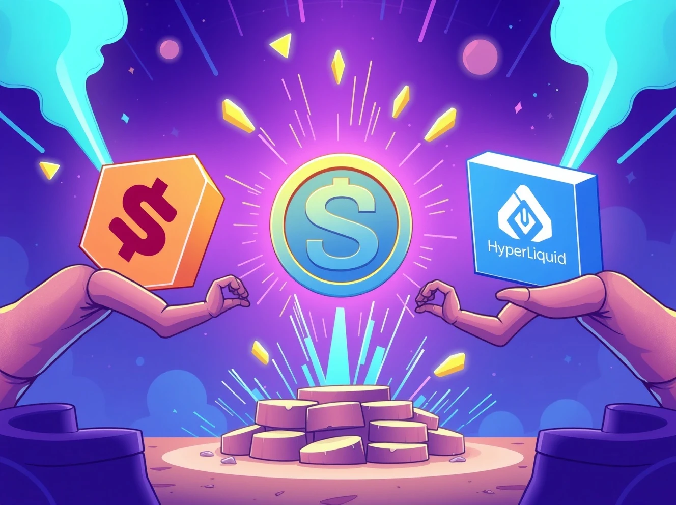Three blockchain companies competing to issue Hyperliquid USDH stablecoin in DeFi market