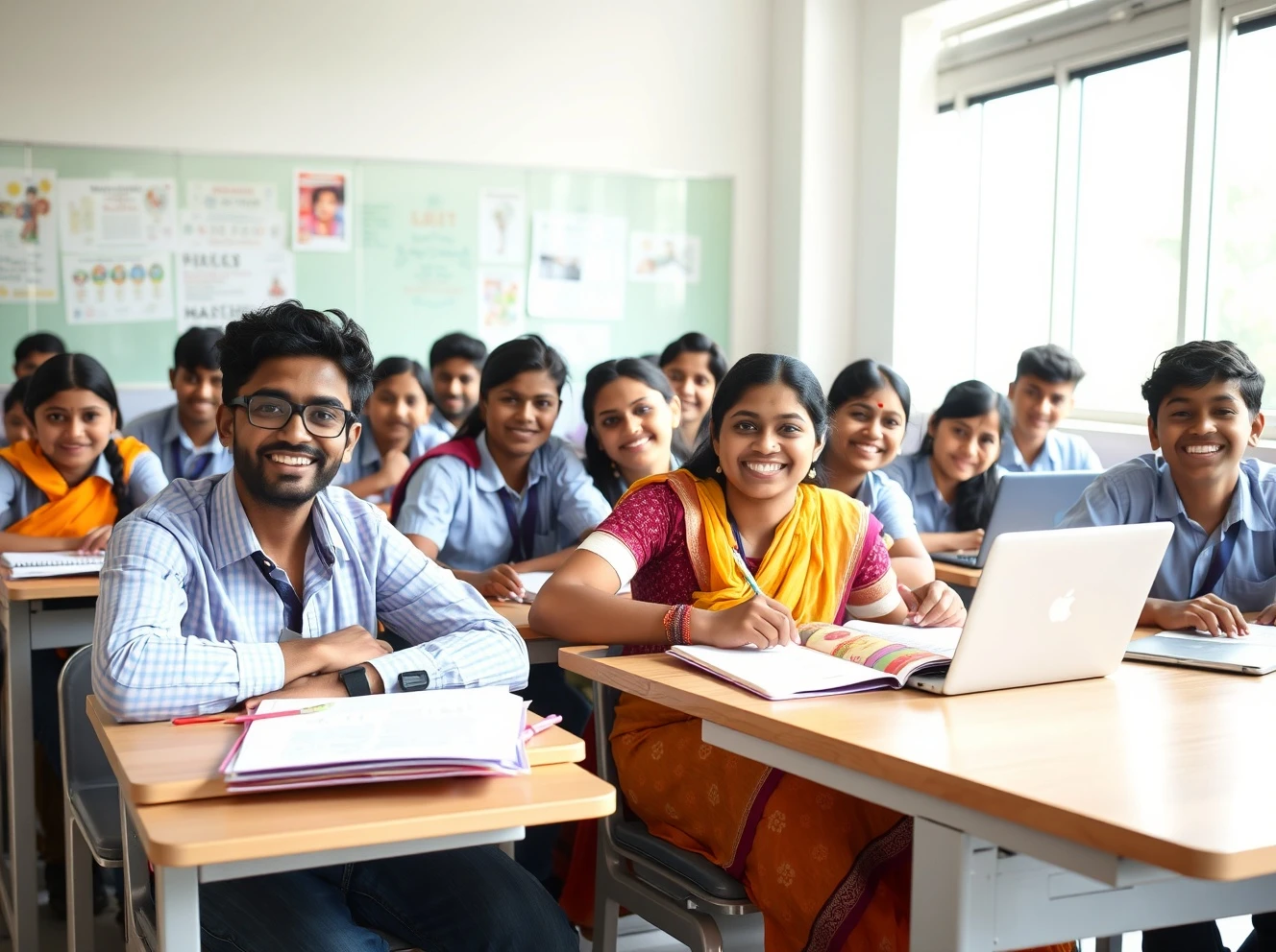Students achieving academic success through scholarships at ICSE schools in Lucknow
