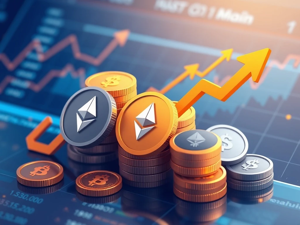 Identifying the next 1000x altcoin opportunity in cryptocurrency market growth visualization