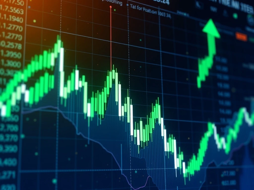 IDEX surge cryptocurrency price chart showing massive 715% growth with technical indicators