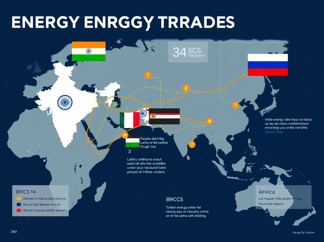 Strategic BRICS energy imports realignment between India and partner nations