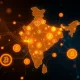 India leading global crypto adoption with digital currency flows across the subcontinent