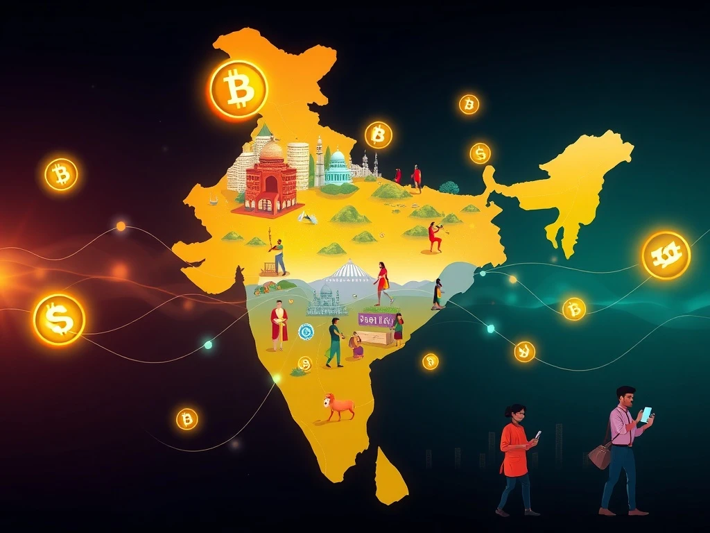 India leading global crypto adoption with digital financial transformation across diverse regions