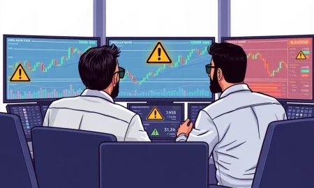 Indian regulators monitoring crypto derivatives trading with high leverage warning indicators