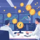 Institutional investors analyzing explosive altcoins growth opportunities alongside Bitcoin custody services