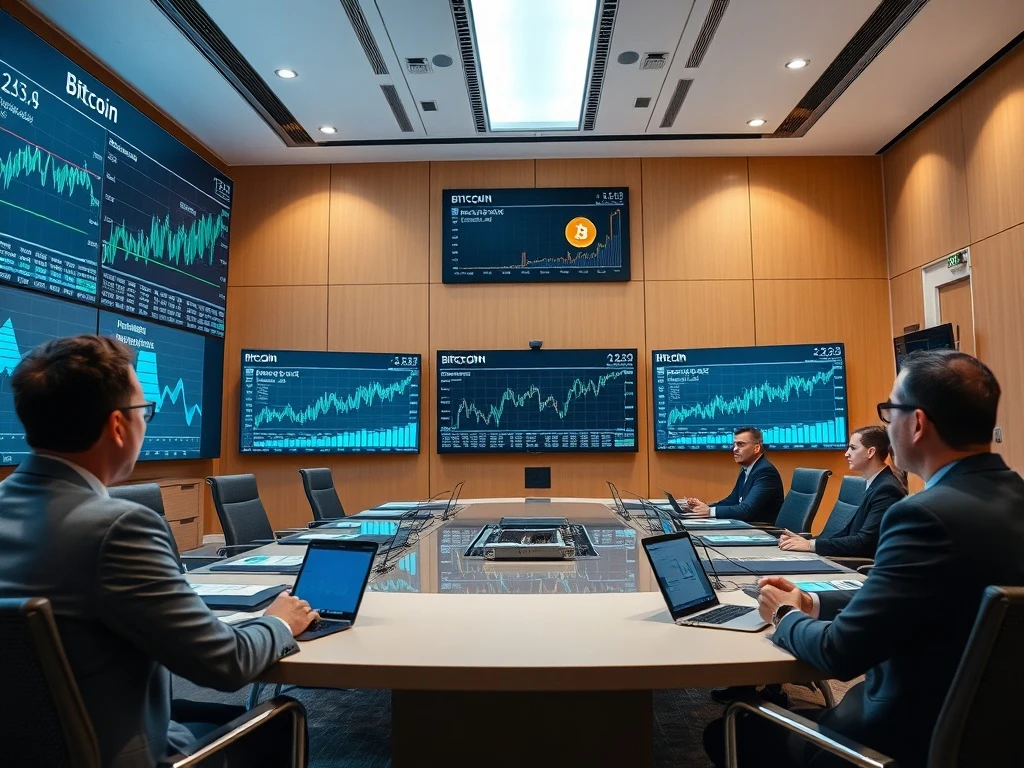 Institutional Bitcoin trading analysis showing regulatory compliance and market growth indicators