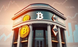 Institutional Bitcoin adoption driving cryptocurrency price targets through ETF investments and regulatory clarity