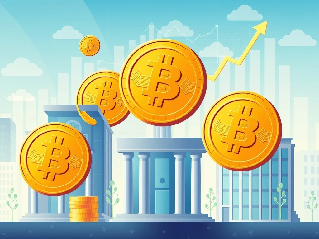 Institutional Bitcoin investment flows transforming global financial markets with stable growth