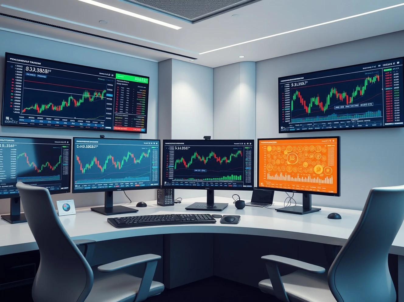 Institutional crypto perpetual futures trading platform interface showing Bitcoin and Ethereum leverage options