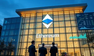 Institutional Ethereum investment analysis showing corporate adoption trends and digital asset strategy