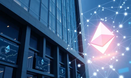 Institutional Ethereum investment platform connecting traditional finance with blockchain staking yields