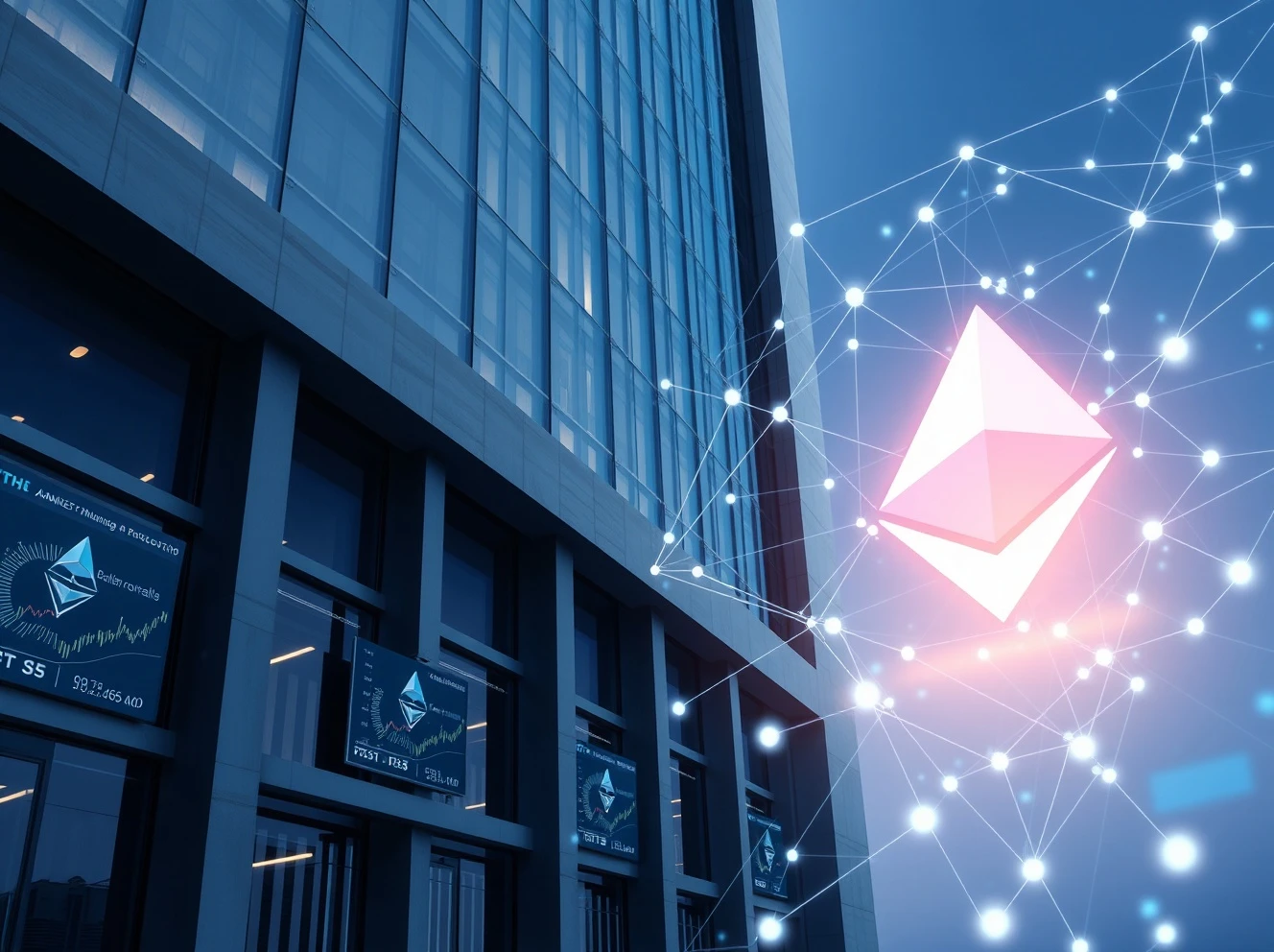 Institutional Ethereum investment platform connecting traditional finance with blockchain staking yields