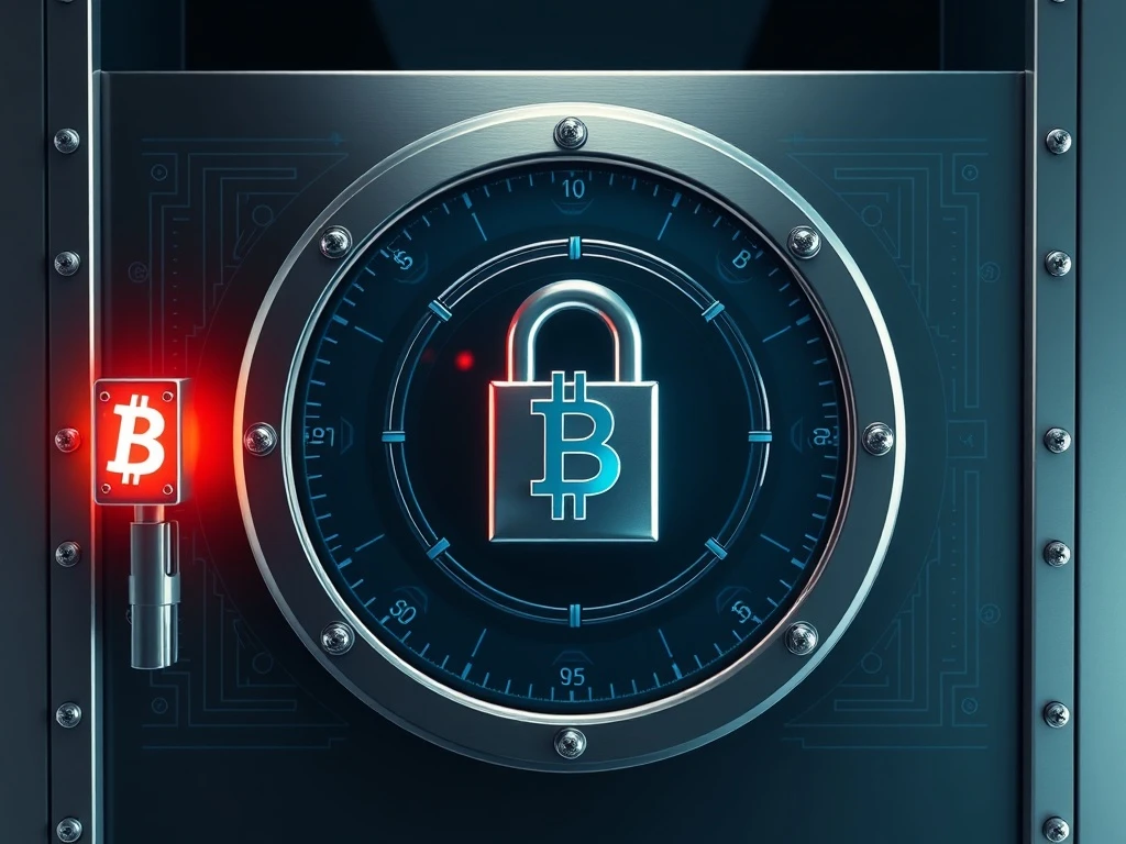 Secure institutional-grade crypto wallets protecting digital assets with advanced encryption technology