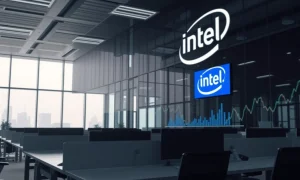 Intel employee compensation reduction during corporate restructuring and financial challenges