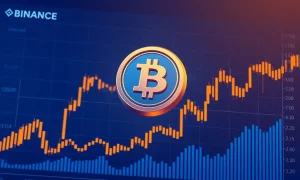 Internet Computer ICP price chart analysis with Binance Futures trading volume data visualization for crypto investors