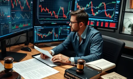 Analyst demonstrating investor resilience through cryptocurrency market analysis and regulatory compliance