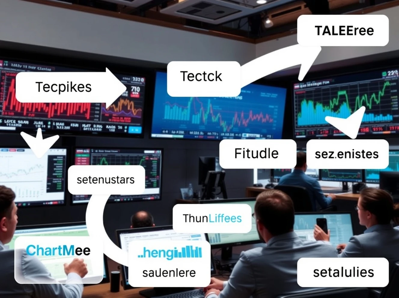 Strategic investor rotation from growth stocks to value sectors showing market transition