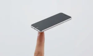 Ultra-thin iPhone Air smartphone demonstrating revolutionary design and premium technology