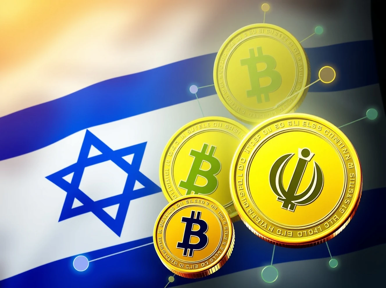Israel cryptocurrency seizure of Iranian digital wallets showing blockchain transaction monitoring